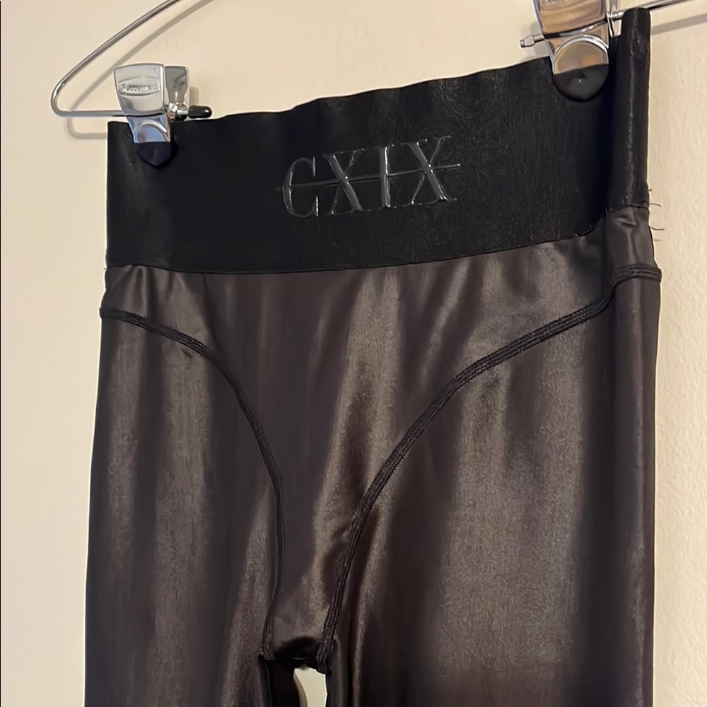 CXIX SNATCHED LEGGINGS Black Minimalist Leggings Pole Dance Full Length - Picture 4 of 12